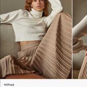 Wilfred Rebecca cropped turtleneck sweater